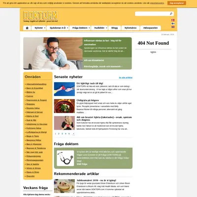Doktorn.com startsida 2019