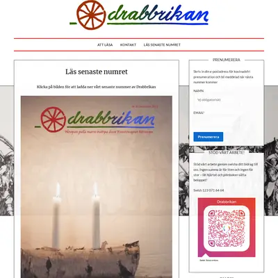 Drabbrikan startsida 2024