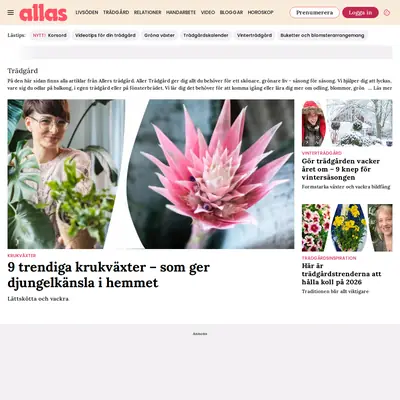 www.dromhemochtradgard.se startsida 2026