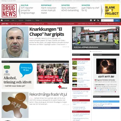 drugnews.se startsida 2016