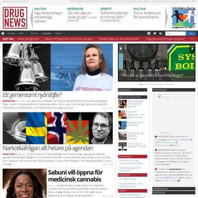 drugnews.se startsida 2021