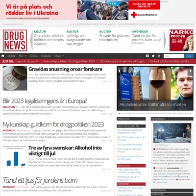 drugnews.se startsida 2023