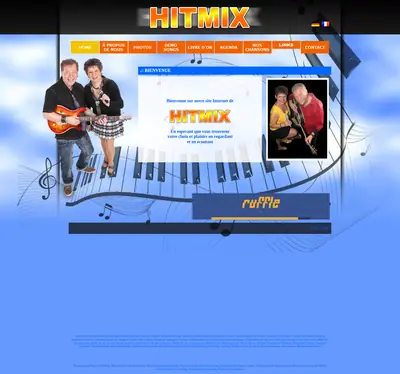 Duo Hitmix startsida 2013