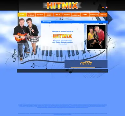 Duo Hitmix startsida 2017