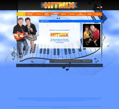 Duo Hitmix startsida 2019