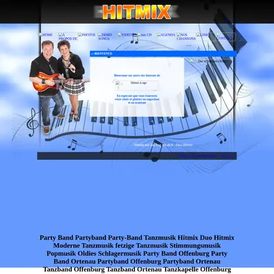 Duo Hitmix startsida 2020