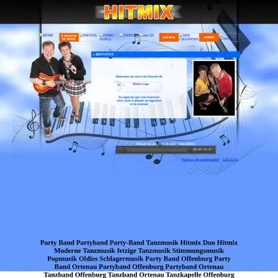 Duo Hitmix startsida 2023