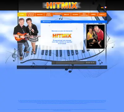 Duo Hitmix startsida 2024
