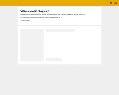 SkogsEko startsida 2026