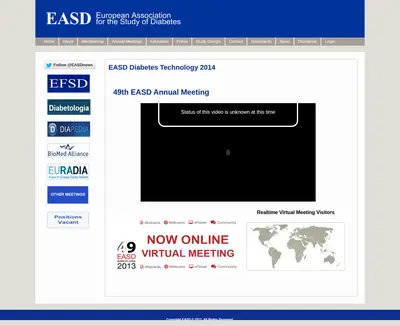 EASD startsida 2014
