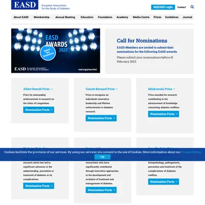 EASD startsida 2023
