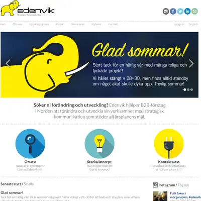 edenvik.se startsida 2015