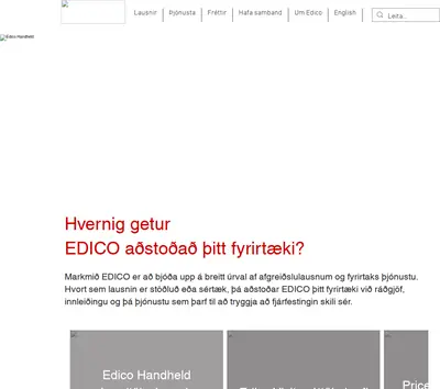 edico startsida 2024
