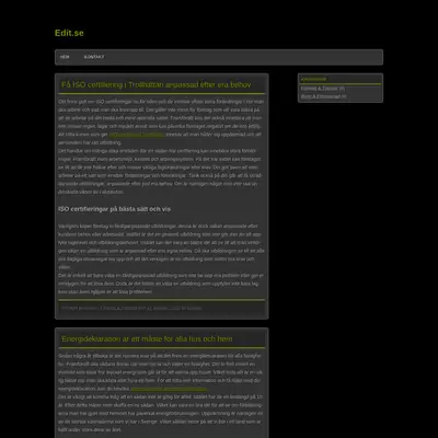 edit.se startsida 2020