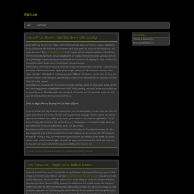 edit.se startsida 2025