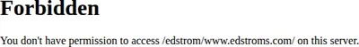 Edströms, edstroms.com startsida 1999
