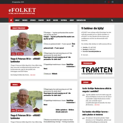 efolket.com startsida 2023