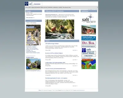 www.efsvasterbotten.se startsida 2006