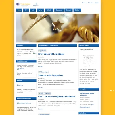 www.efsvasterbotten.se startsida 2014