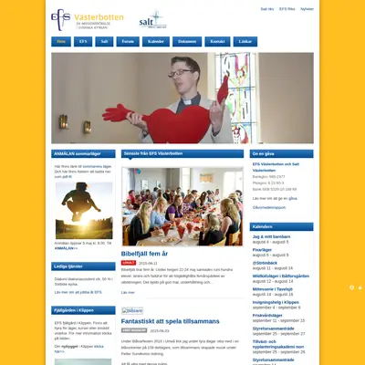 www.efsvasterbotten.se startsida 2015