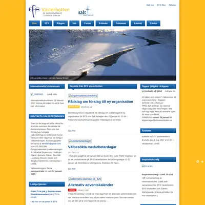 www.efsvasterbotten.se startsida 2017