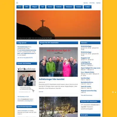 www.efsvasterbotten.se startsida 2019