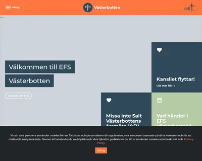 www.efsvasterbotten.se startsida 2023