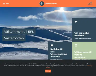 www.efsvasterbotten.se startsida 2024