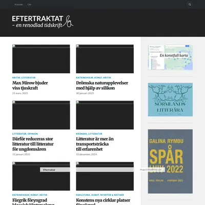 eftertraktat.com startsida 2025