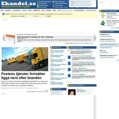 ehandel.se startsida 2014