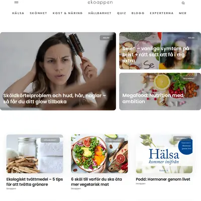 Nytt från Ekoappen startsida 2021