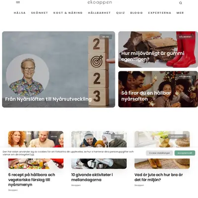 Nytt från Ekoappen startsida 2023