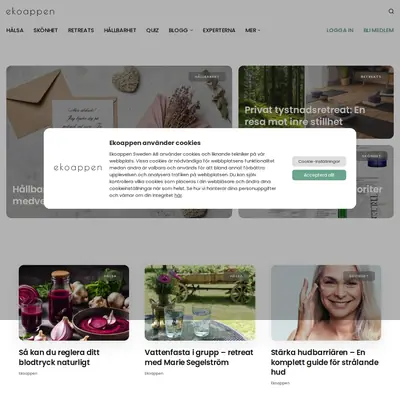 Nytt från Ekoappen startsida 2024