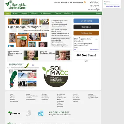 Ekologiskt lantbruk startsida 2015