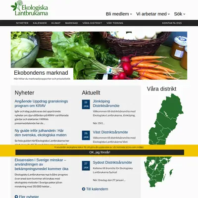 Ekologiskt lantbruk startsida 2021