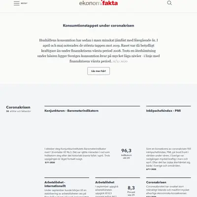 SHJ Ekonomifakta startsida 2021