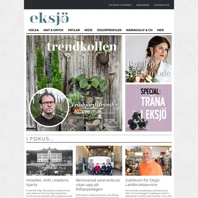 Eksjö & Co startsida 2018