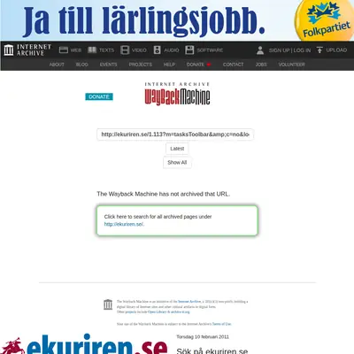 Eskilstuna-Kuriren med Strengnäs Tidning startsida 2011