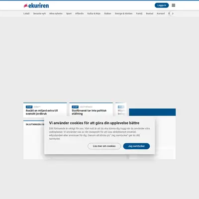 Eskilstuna-Kuriren med Strengnäs Tidning startsida 2022