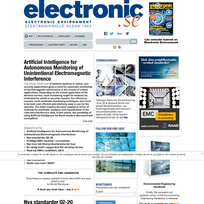 www.electronic.nu startsida 2020
