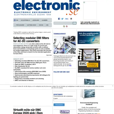 www.electronic.nu startsida 2021