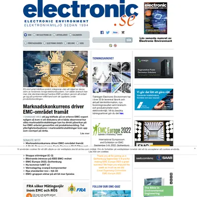 www.electronic.nu startsida 2023