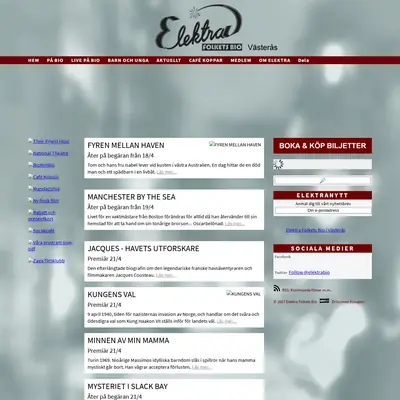Elektra startsida 2017
