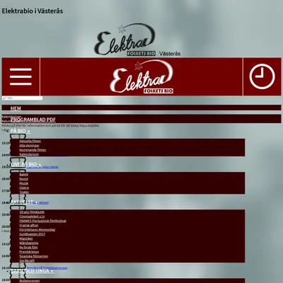 Elektra startsida 2018