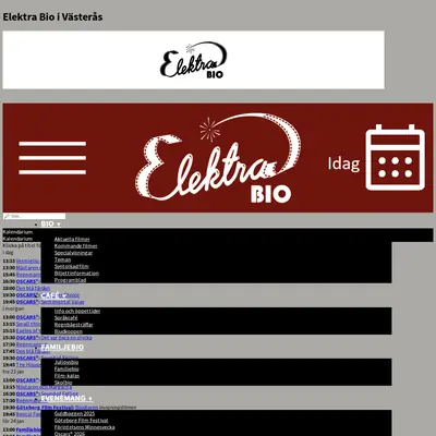 Elektra startsida 2026