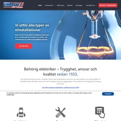 www.elektro-emanuel.se startsida 2018