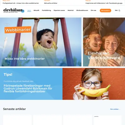ELEVHÄLSA startsida 2026