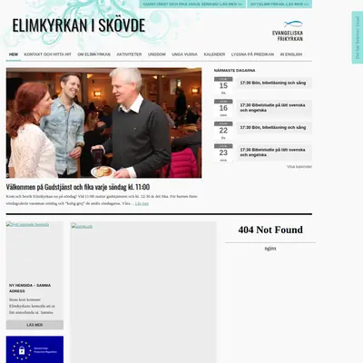 Elimkyrkan Skövde startsida 2019