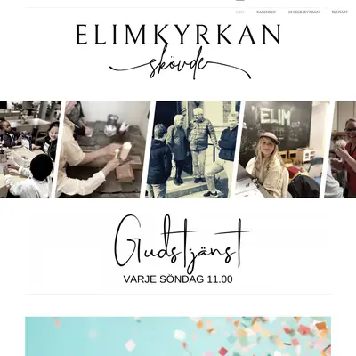 Elimkyrkan Skövde startsida 2024