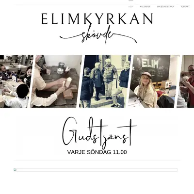 Elimkyrkan Skövde startsida 2025